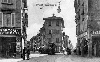 Al centro di Bergamo bassa