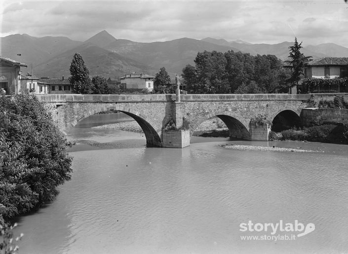 Il ponte sul fiume Serio a Gorle