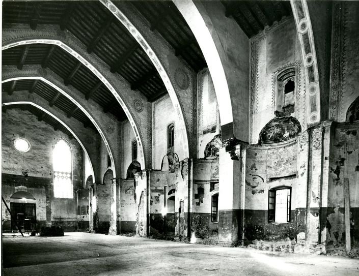Archi trasversali a sesto acuto, di Sant'Agostino