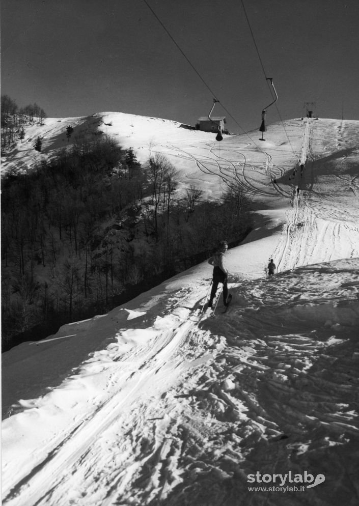 Skilift sul Monte Poieto