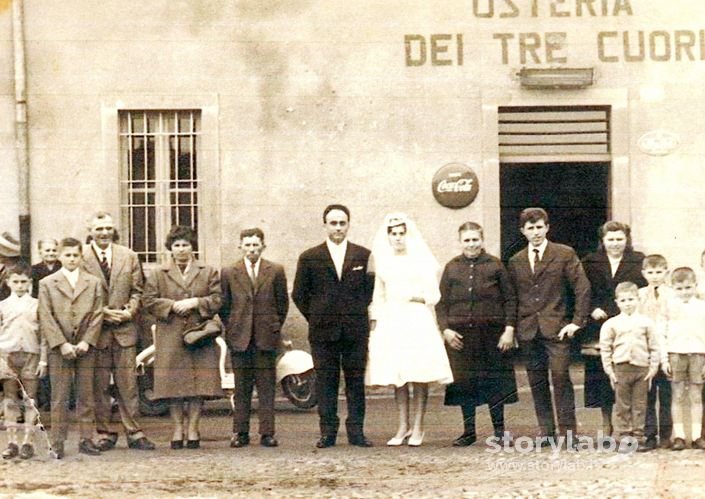 Matrimonio coniugi Gilberti all Osteria Dei Tre Cuori Poi Osteria Del Castello Di Malpaga 