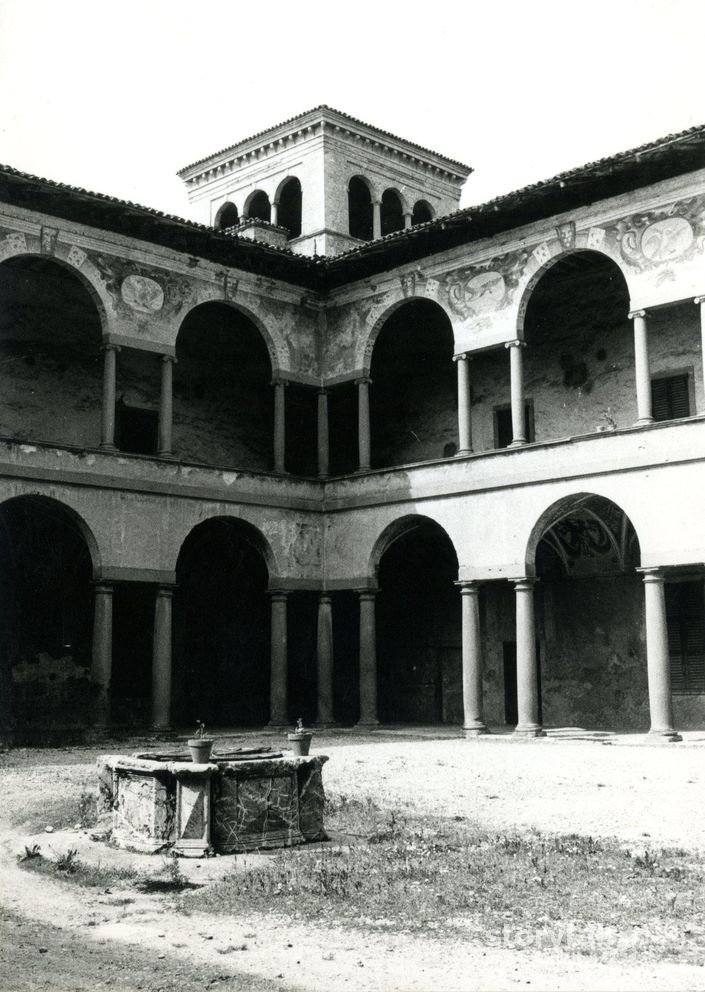 Cortile del Castello di Cavernago