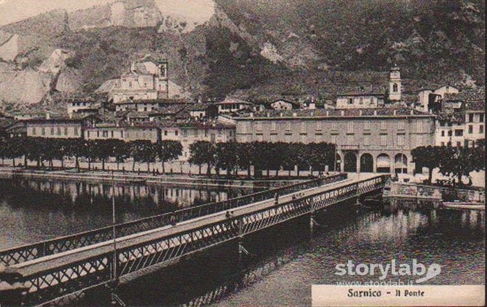 Il Ponte Paratico-Sarnico (Circa 1918)