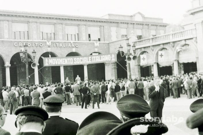 Comizio Del Movimento Sociale Italiano