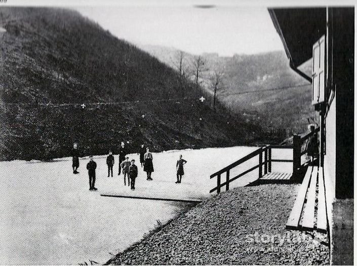 Pattinaggio Sul Lago Di Valverde 1935