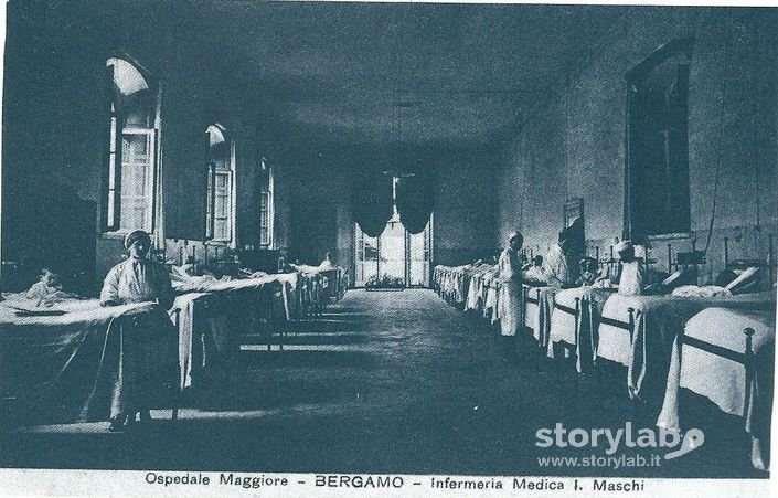 Infermeria Maschi Ospedale S.Marco 1920