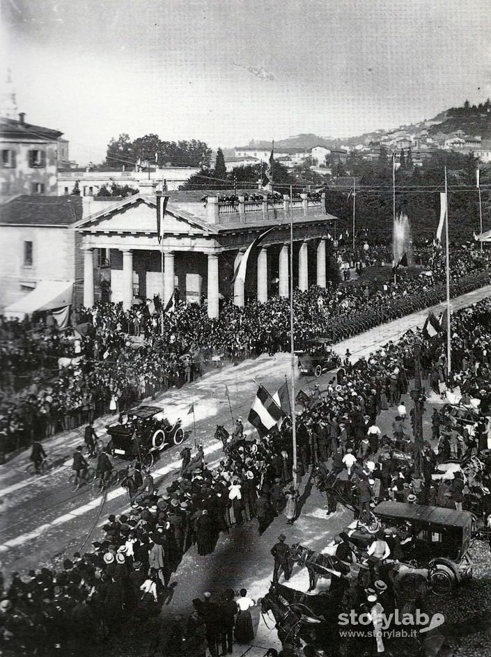 Visita Del Re Vittorio Emanuele 3° Nel 1913