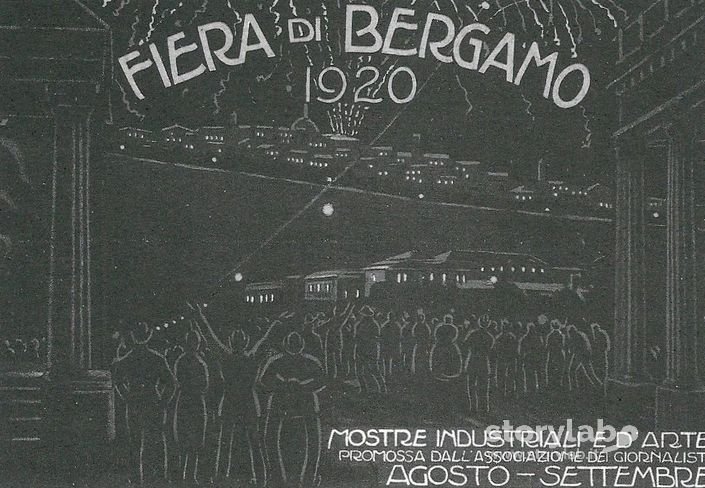 Manifesto Sulla Fiera Di Bergamo Nel 1920