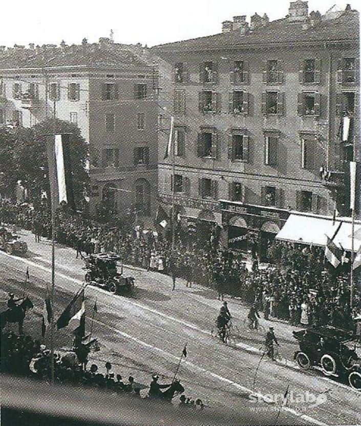 Visita Del Re Vittorio Emanuele 3° Nel 1913