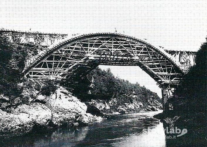 Ponte Sul Brembo Dell'Autostrada Bg-Mi 1926