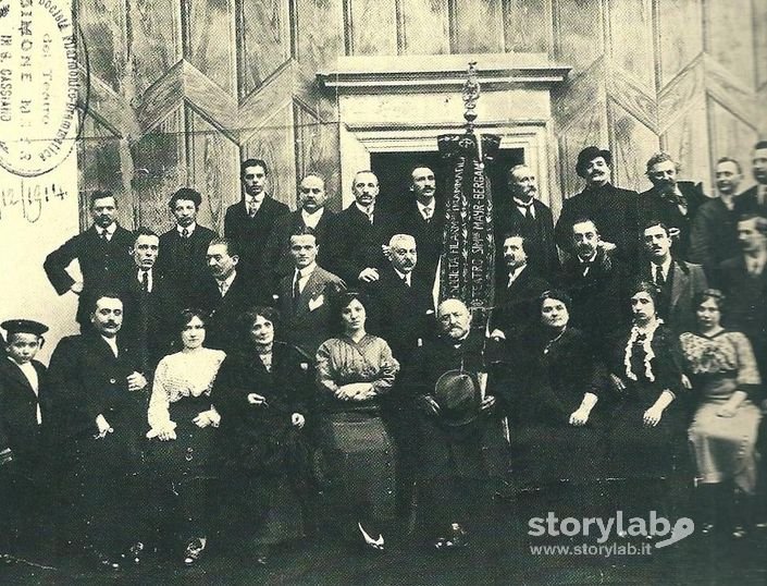 Società Filarmonica Del Teatro Mayr In S.Cassiano  1914