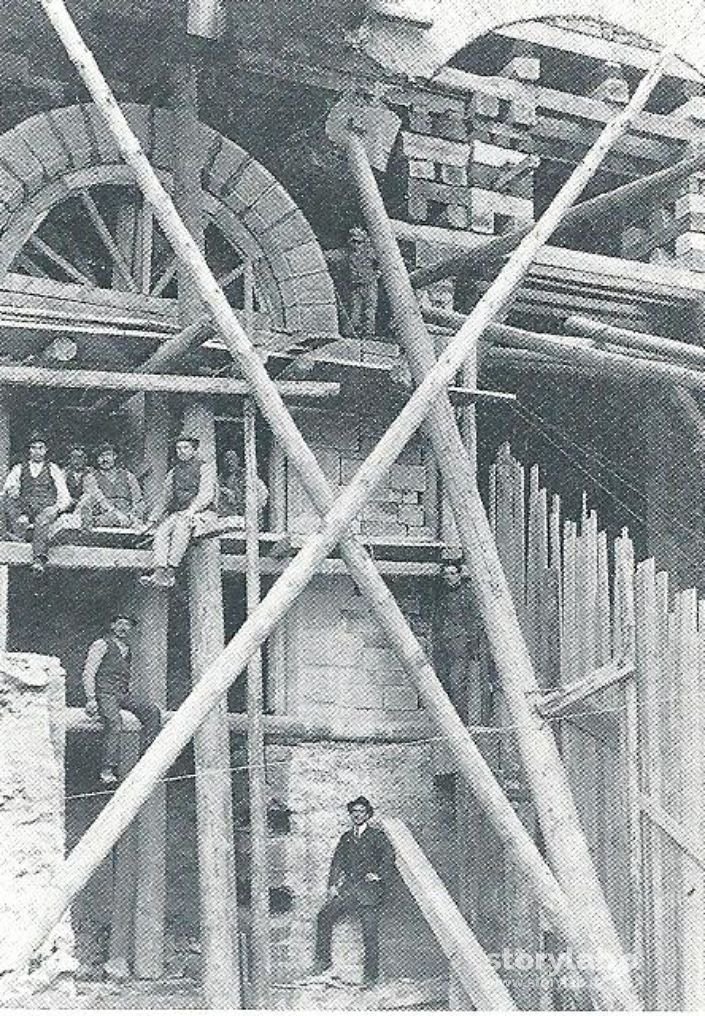 Cantiere Stazione Funicolare Alta 1921