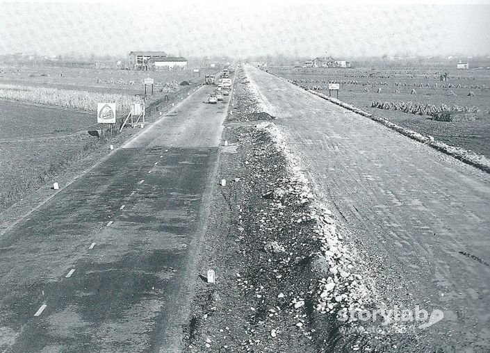 Raddoppio Autostrada BG-Mi (anni 50)