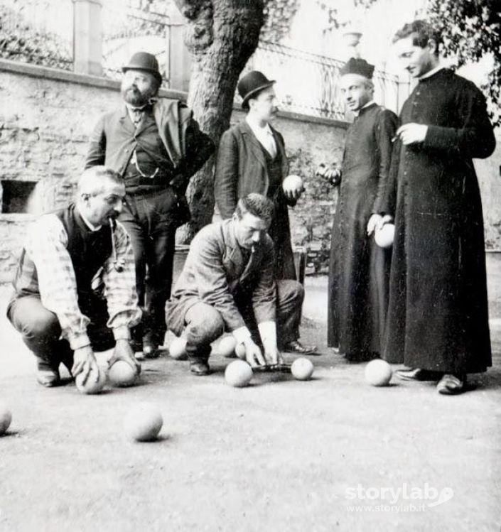  Gioco Delle Bocce. 1898