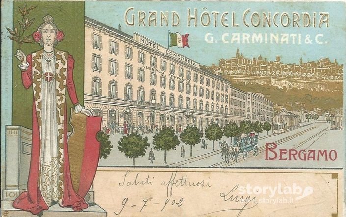 Grand Hotel A Bergamo 1902