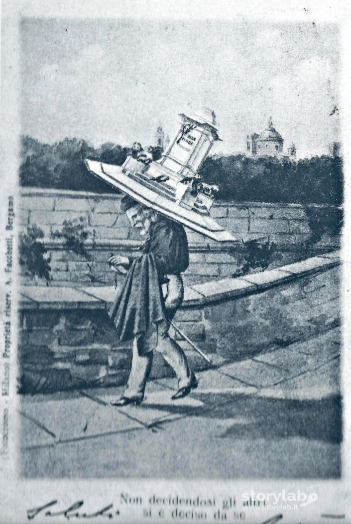 Cartolina Umoristica 1901