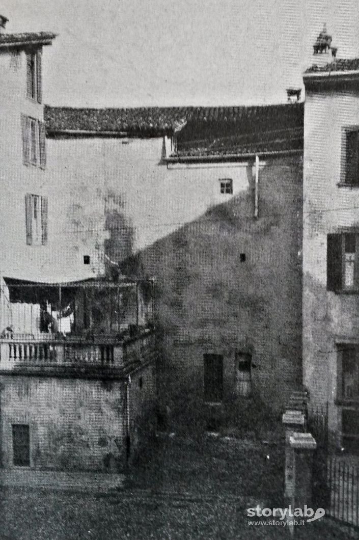 Piazza Pendezza Città Alta 1920