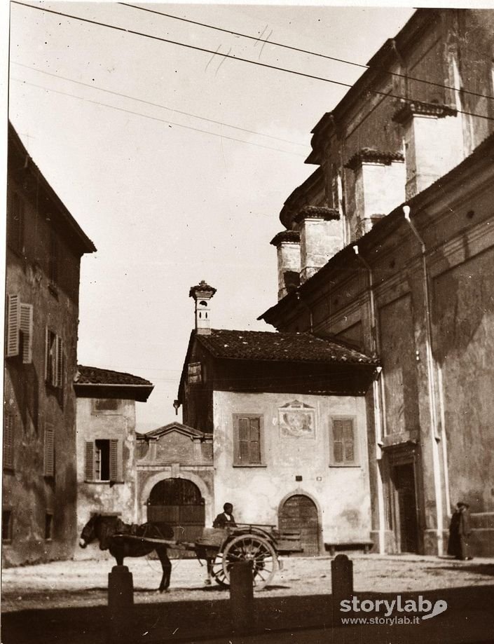 Lato Sinistro Della Chiesa Di S Caterina 1900
