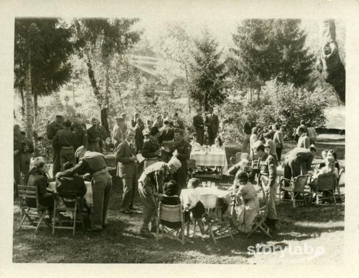 Foto Di Gruppo, Campo Estivo Di Rovetta