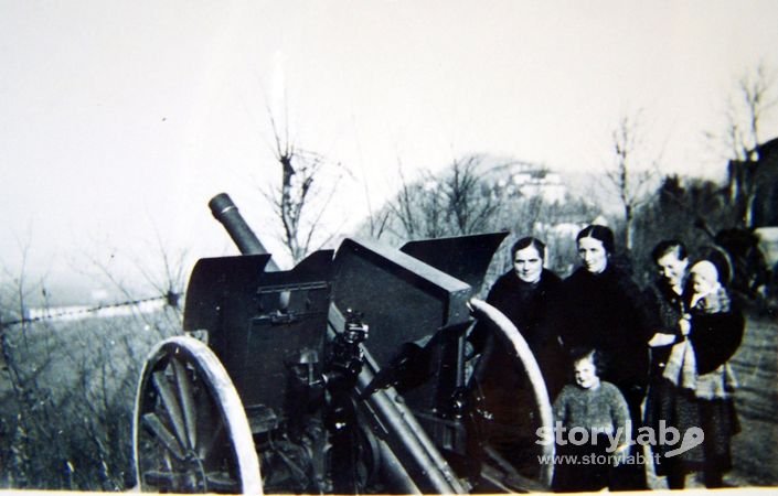 Cannone Antiaerea Sul Colle Di Mozzo