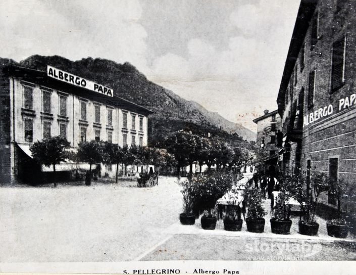 San Pellegrino Terme, Albergo Papa