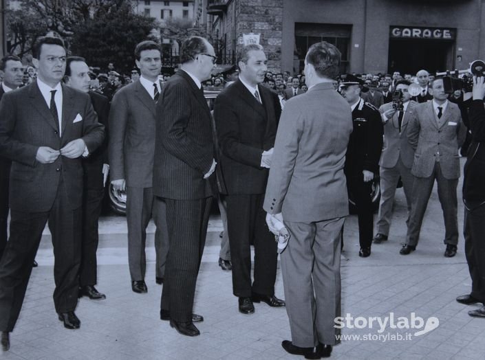 San Pellegrino Terme, Visita Del Presidente Aldo Moro