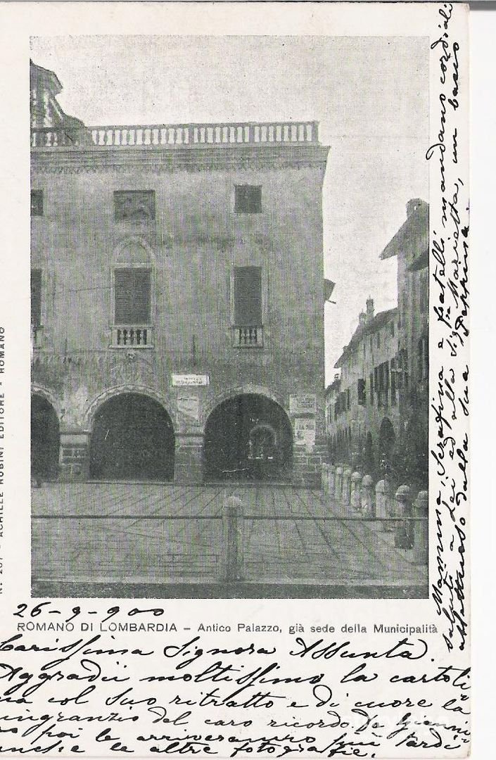 Romano Di Lombardia Antico Palazzo Gia' Sede Della Municipalita'