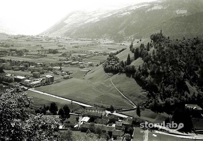 1959-Clusone-Rilievi Fotografici Per La Nuova Strada Provinciale