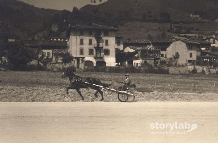 1922-Clusone-V.Le Gusmini-Il Trottatore