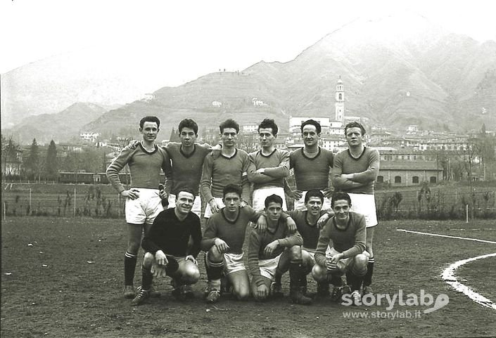 1957-Clusone-Squadra Calcistica Del U.S.Clusone