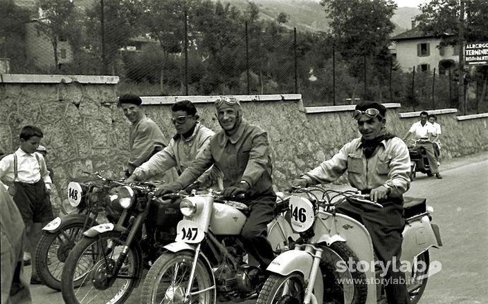 1951-Clusone-Gara Dei Motociclisti