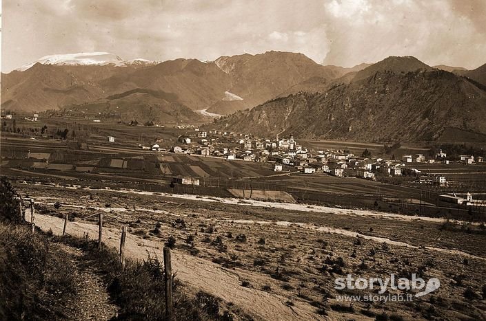 1930Anni-Rovetta-Panoramica Da Nord Ovest